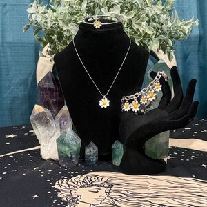 🆕🌞 NWT BRIGHTON SET VINTAGE RARE/RETIRED “Sunny Days” collection with daisies!